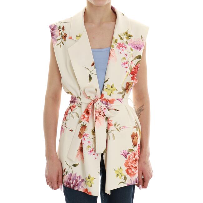 GILET A FIORI VICOLO - Mad Fashion | img vers.1300x/